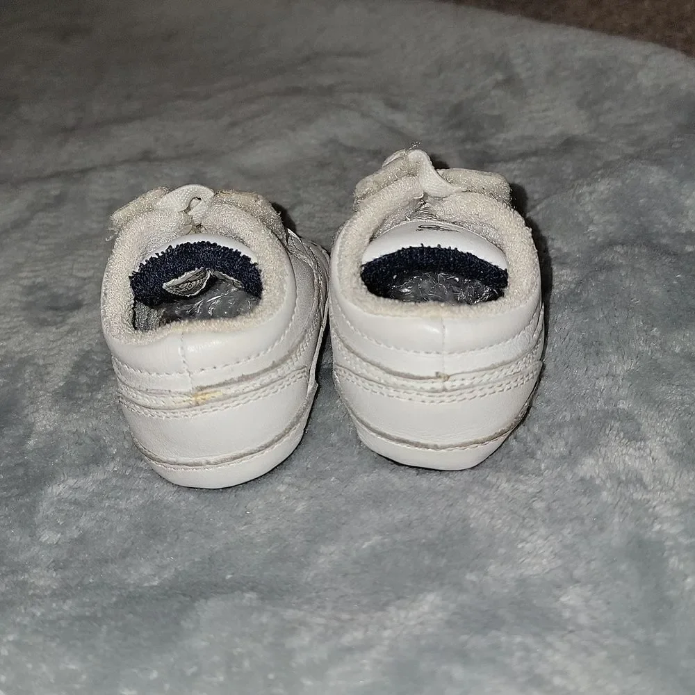 Timberland Soft Bottom Leather Crib Shoes Baby Infant Size 1